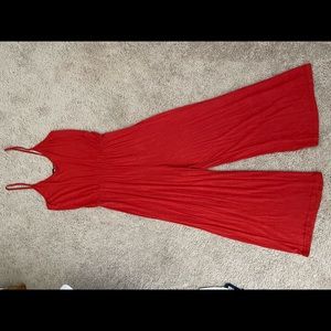 Pretty Little Thing copper jumpsuit